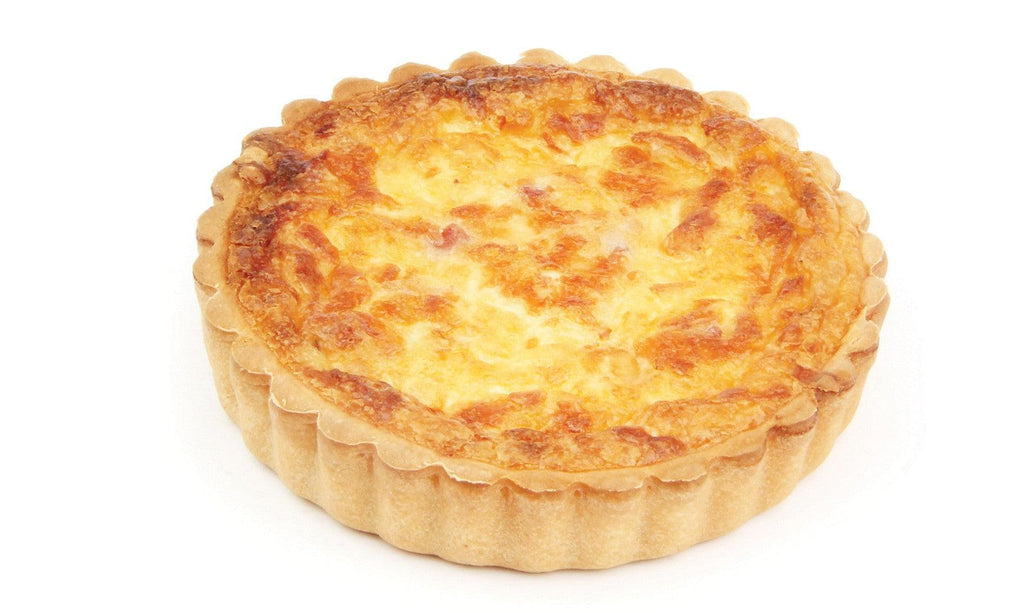 LARGE ROUND GOURMET BACON & GRUYERE CHEESE QUICHE (PACK OF 4)