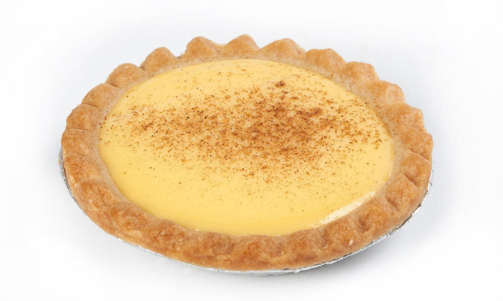Large size two pack of Australian Style Custard Tart which is light, and the pastry soft.