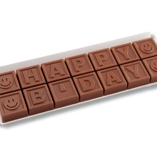 CHOCOGRAM HAPPY SMILEY BIRTHDAY CHOCOLATES - STORE TO DOOR