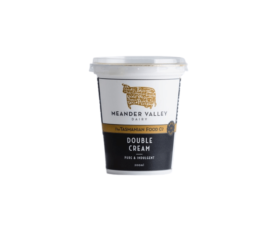 MEANDER VALLEY DOUBLE CREAM 200ML HOME DELIVERED SYDNEY