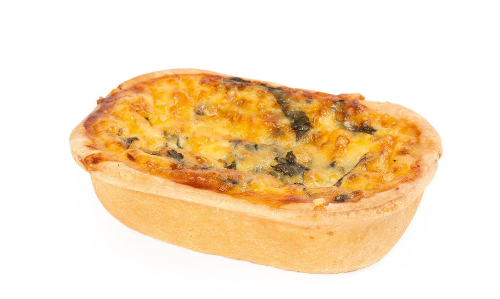 Large individual size Quiche Florentine Spinach 195g