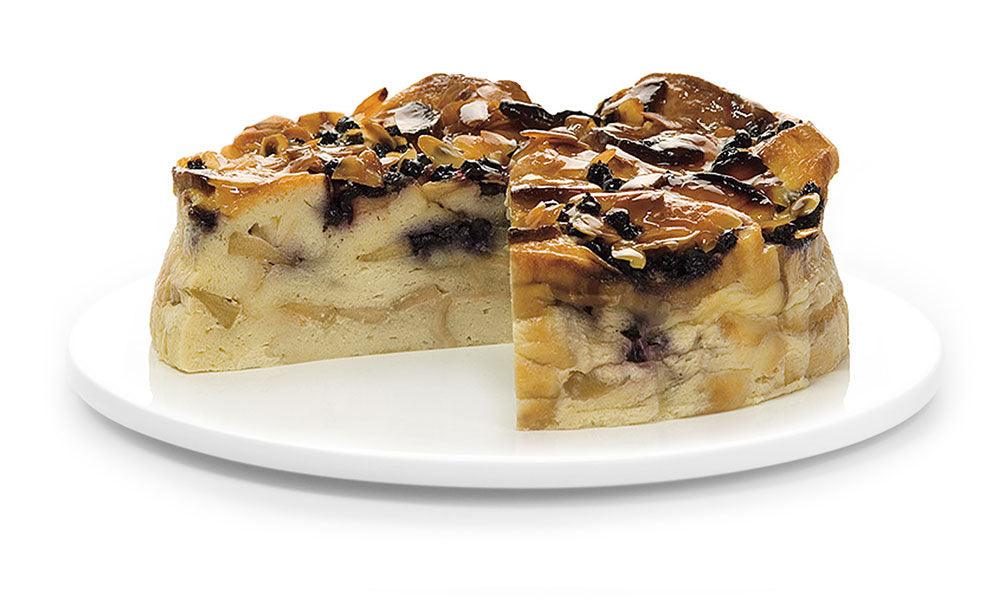 YAEL'S APPLE BLUEBERRY BREAD & BUTTER PUDDING CAKE - 2 SIZES