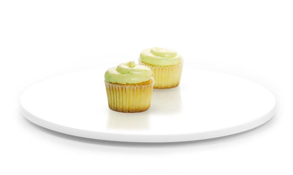 YAEL'S LIME AND COCONUT PETITE CUPCAKE (8 OR 20 PIECES) - STORE TO DOOR