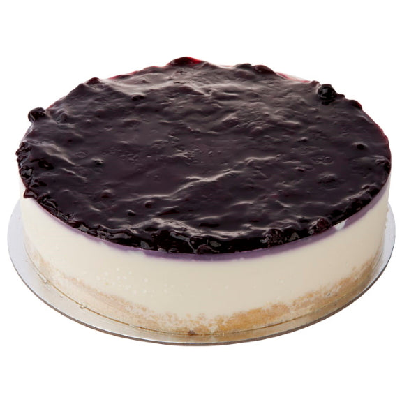 Mezzapica Traditional biscuit base chilled blueberry cheesecake