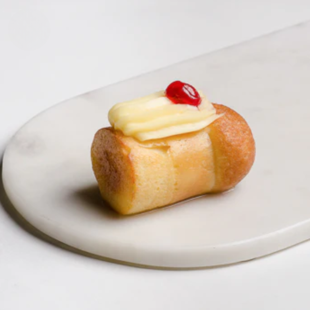 Sweet R Baba Buy Papa's Rum Baba sponge cake with custard | Store to Door