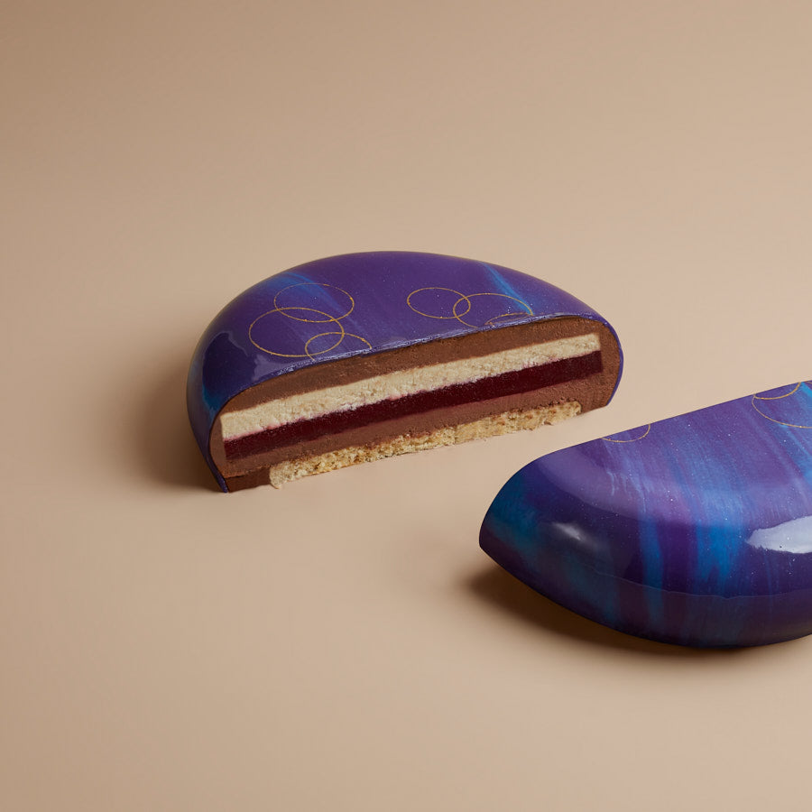 dulcet galaxy mousse cake
