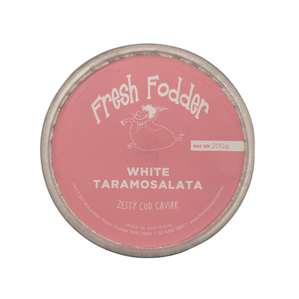 FRESH FODDER WHITE TARAMOSALATA DIP - 200G - STORE TO DOOR