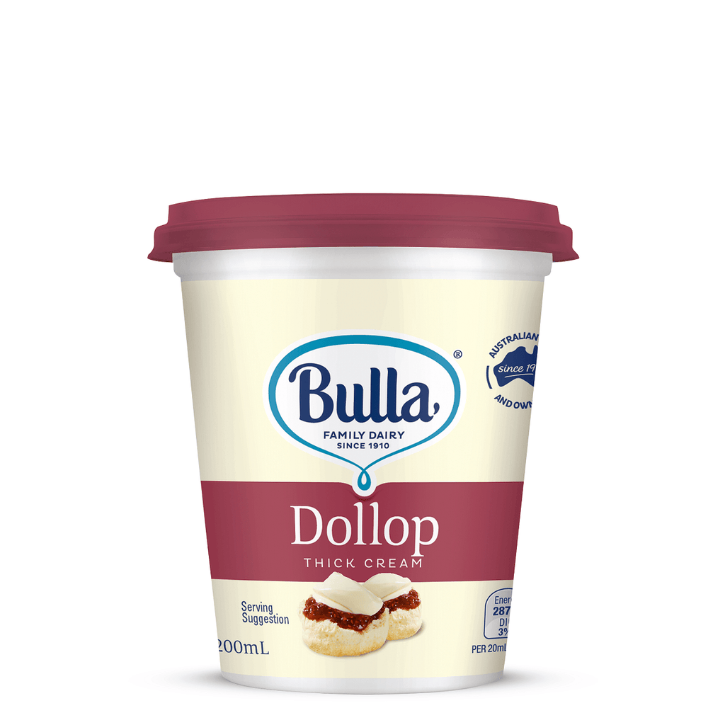 Bulla dollop thick cream 200ml