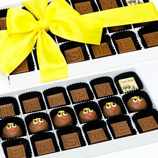 CHOCOGRAM CHOCOLATE EASTER CARD GIFT BOX - STORE TO DOOR