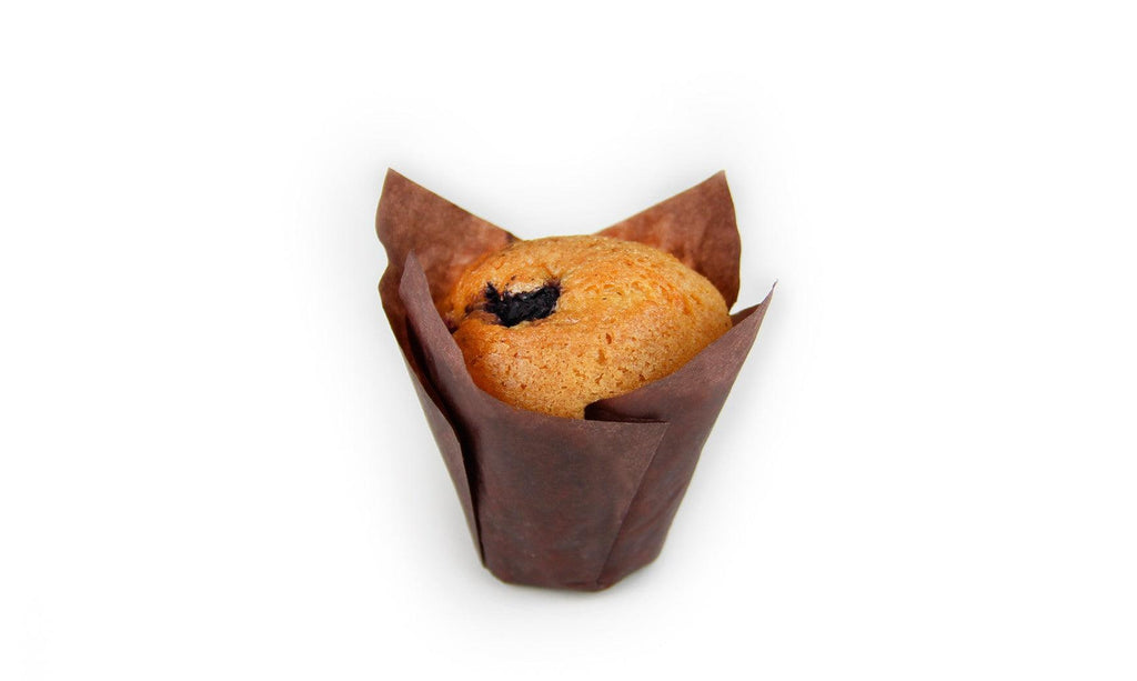 Small Mini Blueberry Muffin flavoured with real blueberries