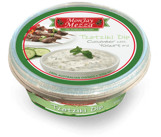 MONJAY MEZZA TZATZIKI DIP - CUCUMBER WITH YOGHURT (200G)
