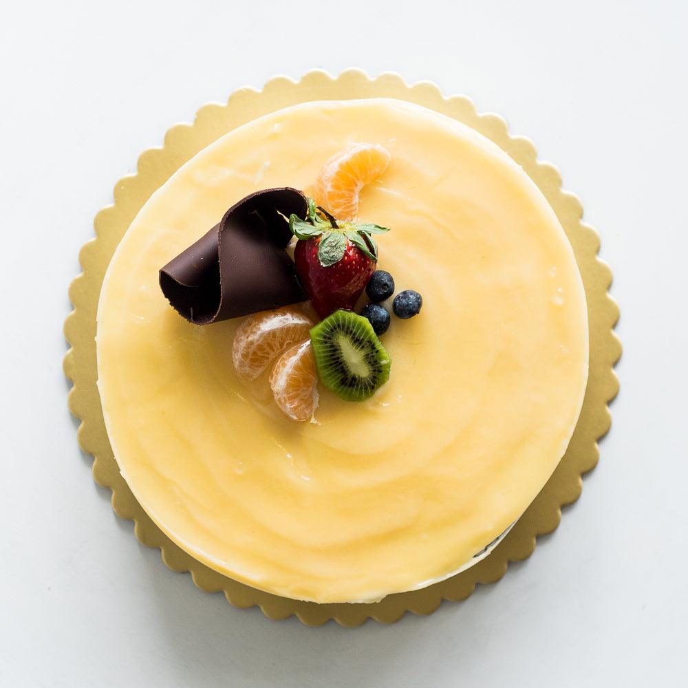 PAPA'S PASTICCERIA LEMON CHEESECAKE HOME DELIVERED SYDNEY