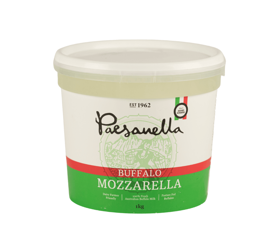 Paesanella Buffalo Mozzarella 1kg Fresh Australian Cow milk, pasture fed