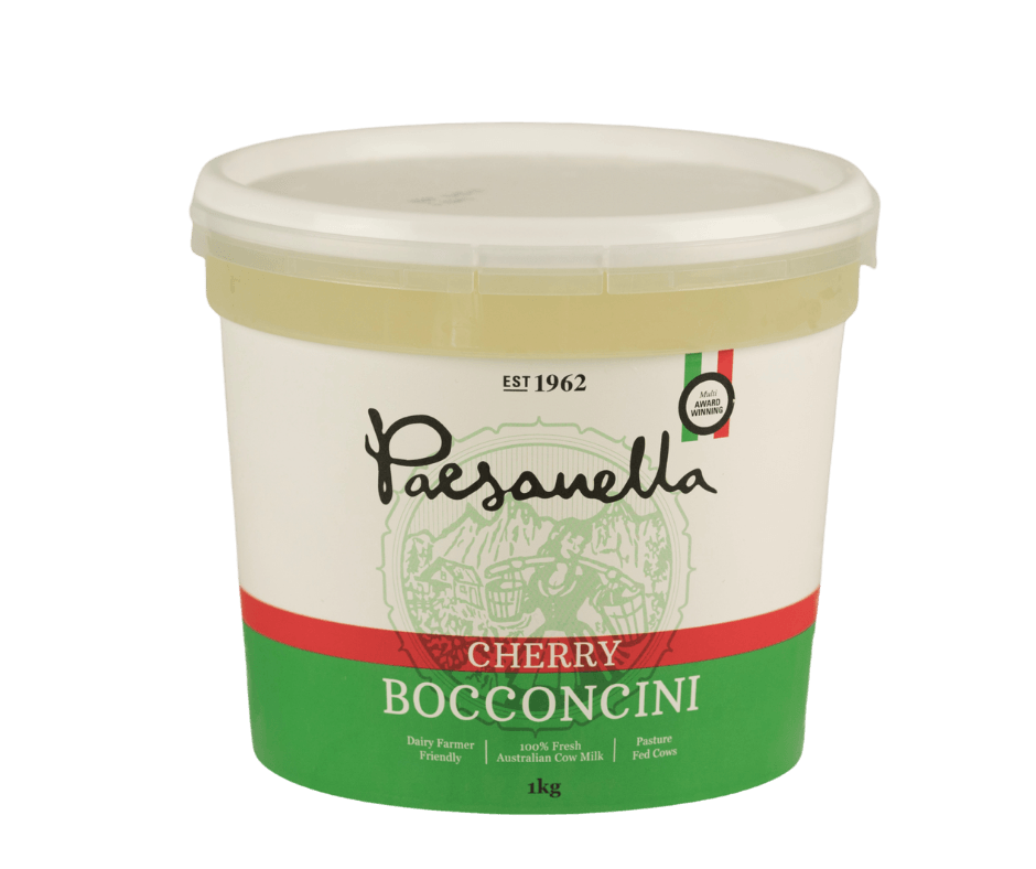 Paesanella Cherry Bocconcini 1KG fresh Australian cow milk, pasture fed