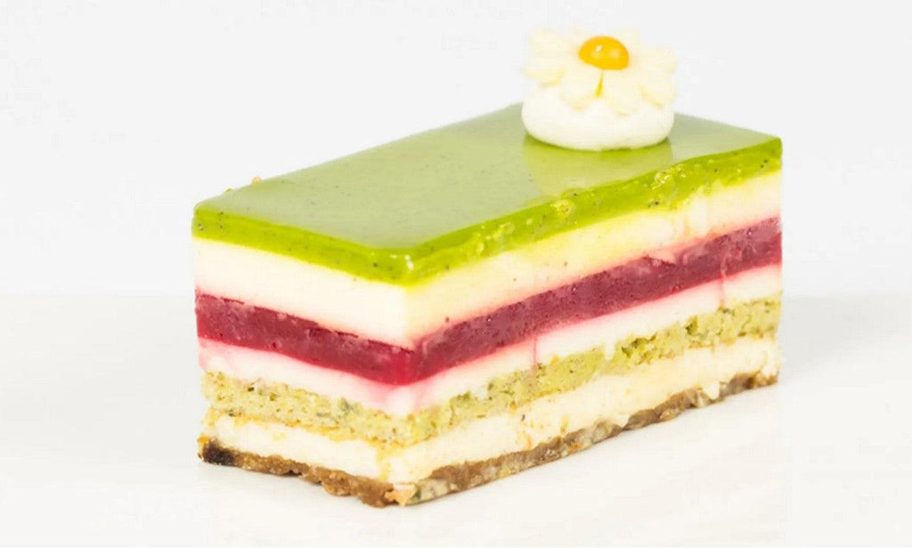  Raspberry White Chocolate & Lime Slices in box of 6