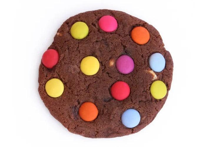 LARGE TRIPLE CHOC SPOTTY DOT COOKIE in 6 pack