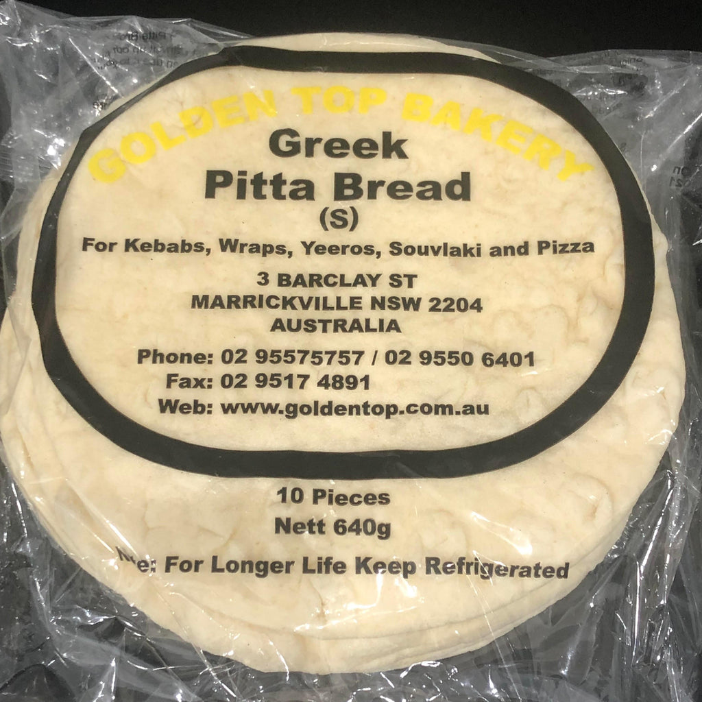 GREEK PITA BREAD (10 PACK) - STORE TO DOOR