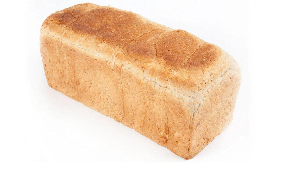 Whoalmeal bread loaf is soft and fluffy Unsliced
